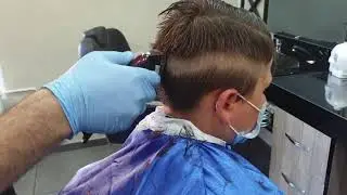 Kinderhaarschnit Undercut Çocuk kısa saç kesimi (Hair kids)