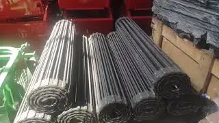 Транспортер задній прорезинений картоплекопачки копалки дворядної КТН