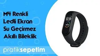 M4 Renkli Ledli Ekran Su Geçirmez Akıllı Bileklik Ürün İncelemesi