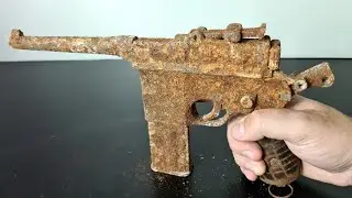 Very Rusty Mauser M712 Airgun Restoration