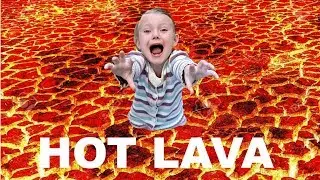 THE FLOOR IS ACTUALLY LAVA!!!