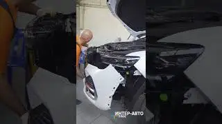 Установка сетки в бампер Geely Monjaro  #detailing #automobile #geely #автосервис #tugella #monjaro