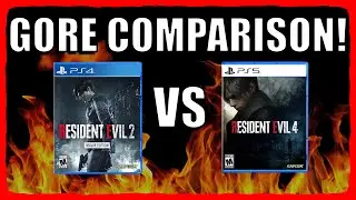 RESIDENT EVIL 4 REMAKE vs RE2 REMAKE - Gore Comparison