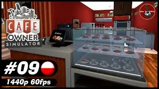 Wypiekamy słodkości do kawiarni 🍕 | #9 | Cafe Owner Simulator PL ☕