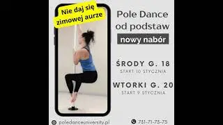 Nauka pole dance od podstaw w szkole w Warszawie.