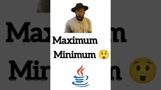 Array 😮 Max Mini values in java