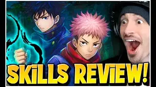 JUJUTSU KAISEN IS HERE!!! - SKILLS REVIEW!