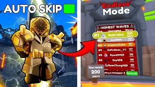 GOLDEN FUTURE LARGE CLOCKMAN vs ENDLESS MODE! (Toilet Tower Defense)