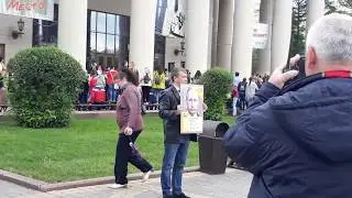 Несанкционированный пикет# беспредел ПОЛИЦИИ !!!
