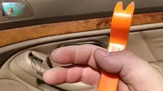 On BMW E39 window didn't open or close. How to repair or replace Door window lifting mechanism front