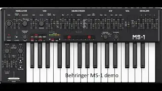 Behringer MS-1 demo (track part I)