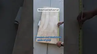 3 ways to cut plywood without a table saw. 