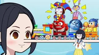 Happy Train Adventure💖Fun animation compilation|Fun Story Collection💖 024