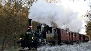 Veteranbanen Bryrup-Vrads - Juletræstog 2016
