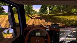 Euro Truck Simulator trucker map by goba r43 [Вагис-Поле Дагистое]