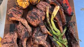 Grilled lamb lollipops recipe