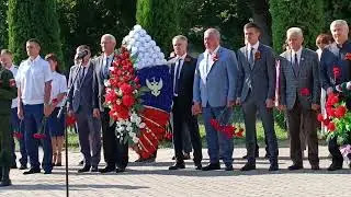 г. Почеп. Праздничный митинг в честь Дня освобождения Брянщины от немецко-фашистских захватчиков.
