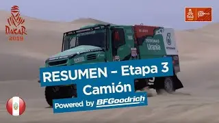 Resumen - Camiones - Etapa 3 (San Juan de Marcona / Arequipa) - Dakar 2019