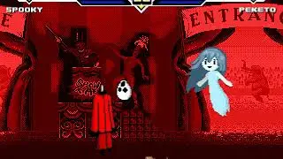 Spooky vs Peketo MUGEN BATTLE