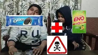Eno v/s Oreo Let's begin... | चलिये देखते है। ईनो और ओरियो को आपस में मिलाने से क्या होता है।