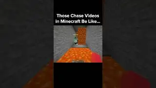 Minecraft Chase Moment