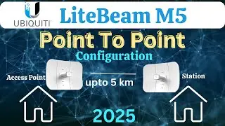 Ubiquiti Litebeam M5 Point To Point Full Configuration | Ubnt LiteBeam M5 Point To Point Setup 
