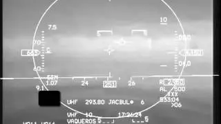 Declassified footage- F-16 AutoGCAS save