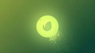 Quick simple particles logo 136