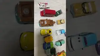 Машинки из мультфильма Тачки Cars.