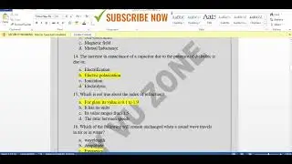 PHY101 Final Term Quiz File || Physics || Important MCQ's for Final Term 2023