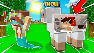 GPLAY WCHODZI DO OWCY I TROLLUJE W MINECRAFT?! GPLAY & LUMI