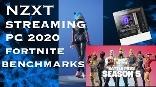 $1500 NZXT STREAMING PC Fortnite HIGH and EPIC 1080p Benchmarks RTX 2070 Super