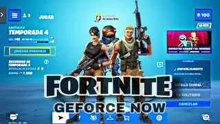 JUGANDO FORTNITE EN GEFORCE NOW iPhone 8.