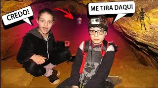 ENCONTRAMOS UMA PASSAGEM SECRETA NA CAVERNA