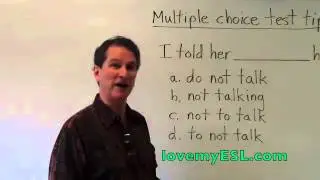 Multiple Choice Test Tips