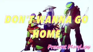 Don't Wanna Go Home (remix) | TMNT 2012 ||
