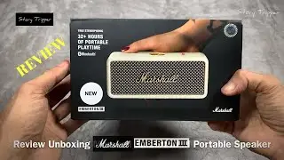 รีวิว Unboxing Review of Marshall Emberton III Portable Speaker
