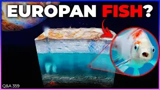 Possible Life Under Europa's Ice, Pilotless Alien Spaceships, Hawking Radiation Explained | Q&A 359