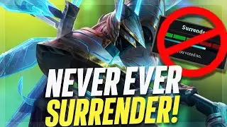 The never surrender strat might actually not be bad?! | Carnarius | League of Legends