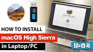How to install macOS High Sierra in macbook