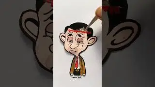 Mr Bean mind refresh 2 ✨ #shorts #art #drawing