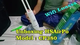 Memperluas Sinyal Wifi - Unboxing HSAirpro Type CP 380