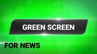 GREEN SCREEN PACKAGE FOR NEWS 2021 | Journalists, Social medias and youtubers