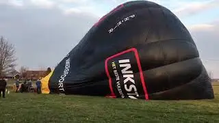 De reis van de Inkstation Luchtballon.
