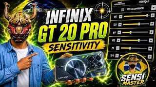 BEST SENSITIVITY FOR INFINIX GT 20 PRO 🔥 | INFINIX GT 20 PRO SENSITIVITY 🇧🇷 | 100% HEADSHOT