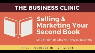 Selling & Marketing Your Second Book