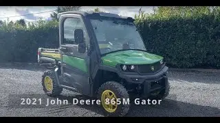 2021 John Deere 865M Gator