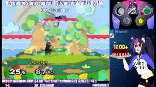 [SSBM] New Tech Discovered (Shine Platform Warp) (Falco air auto cancel)