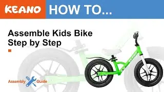 The Assembly Guide of JOYSTAR Keano Balance Bike