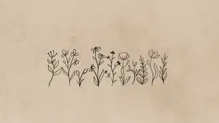 Meadow flowers and leaves - Pottery tool for clay | Relyef